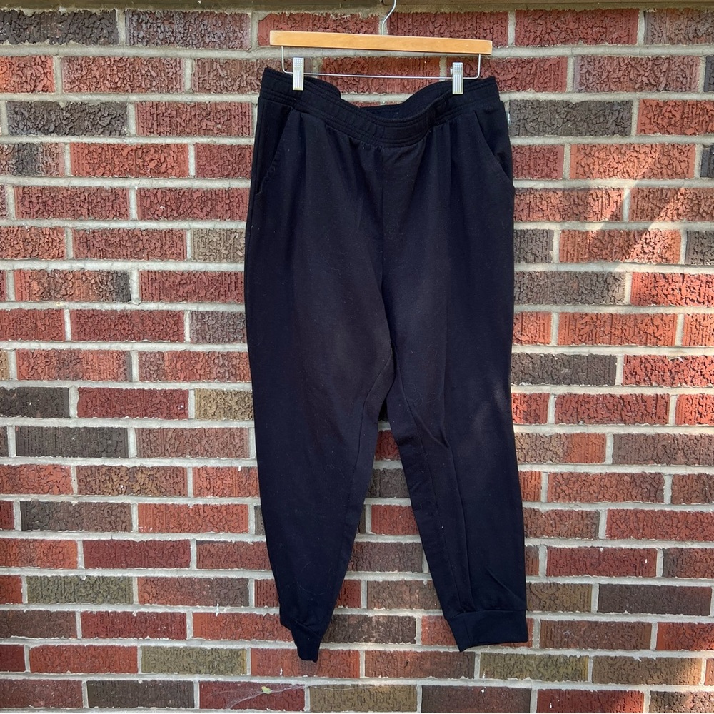 Eddie Bauer Black Drawstring Sweatpants Joggers